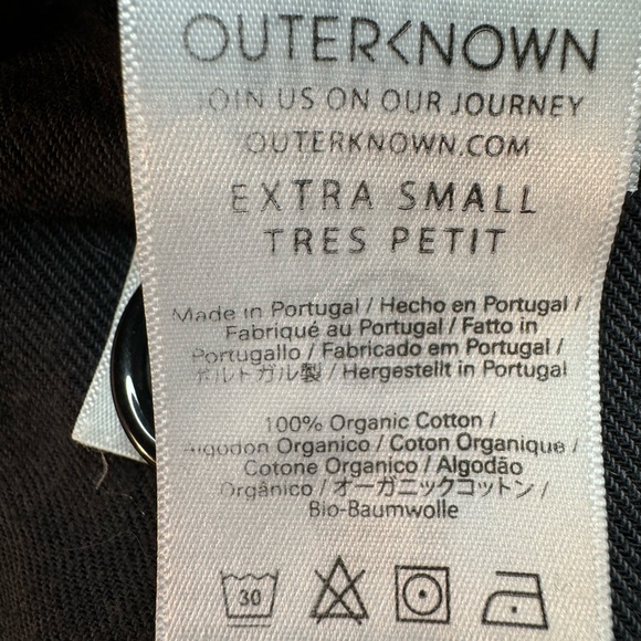 🎯Outerknown Cloud Weave Shirt Jacket Salt Cabin Plaid Size XS - Picture 11 of 16